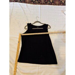 Ladies Sleeveless Top - EUC - Solid Black